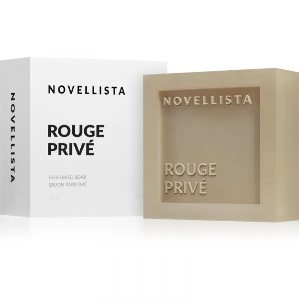 NOVELLISTA Rouge Privé luxusné tuhé mydlo na tvár, ruky a telo pre ženy 90 g