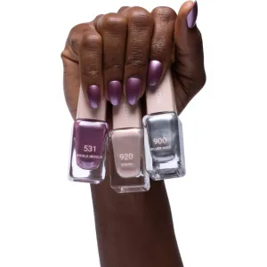 Notino Gel Effect Nail Polish lak na nechty s gélovým efektom 595 Dark Mind 10 ml