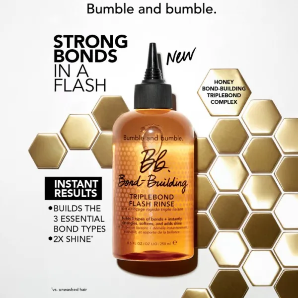 Bumble and bumble Bb.Bond-Building Triplebond Flash Rinse vlasová starostlivosť pre poškodené a krehké vlasy 250 ml