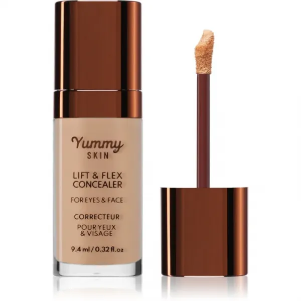 Danessa Myricks Beauty Yummy Skin Lift & Flex Concealer tekutý korektor s matným efektom odtieň 5 - Light With Peach Undertones 8.4 ml