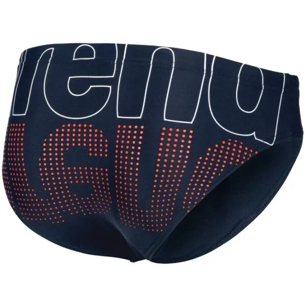 Arena boys swim brief graphic royal/fluo red 152cm
