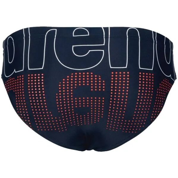 Arena boys swim brief graphic royal/fluo red 152cm