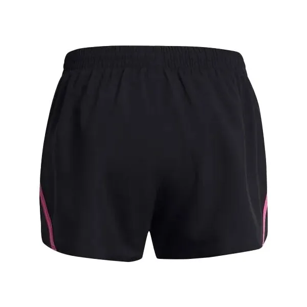 Under Armour FLY BY 3'' Dámske kraťasy, čierna, veľkosť