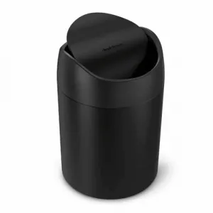 Simplehuman Odpadkový kôš na stôl MINI 1,5 l, čierna