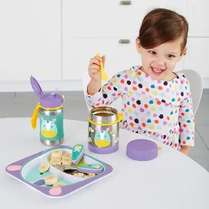 SKIP HOP Zoo Termoska na jedlo s lyžičko/vidličkou Jednorožec 325 ml, 3r+