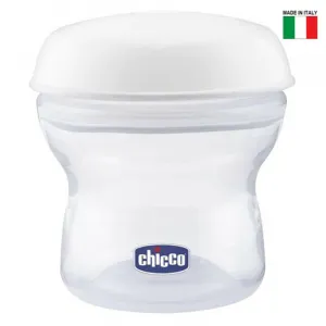 CHICCO Zásobníky viacúčelové na materské mlieko s fľaškovou násadkou Natural Feeling, 4ks