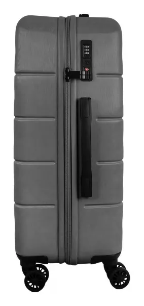 Stredný škrupinový kufor Skyline Goomera 4w M Anthracite