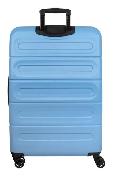 Veľký škrupinový kufor Skyline Goomera 4w L Blue