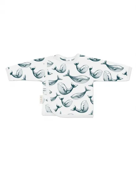 Dojčenská košieľka WHALES