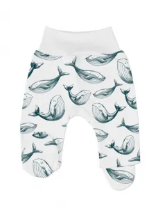 Dojčenské polodupačky WHALES