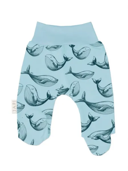 Dojčenské polodupačky WHALES