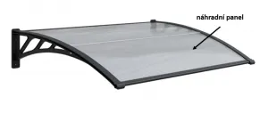 ArtRoja Panel polykarbonátu | priehľadná 1146 x 493,5 mm