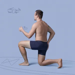 Calm B BOXERKY TMAVOMODRÉ 2-PACK Velikost: L
