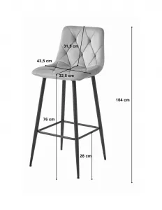 Nado Luxury šedá