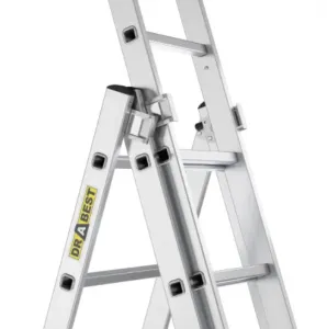 JAKS Multifunkčný hliníkový rebrík 3 x 8 priečok
