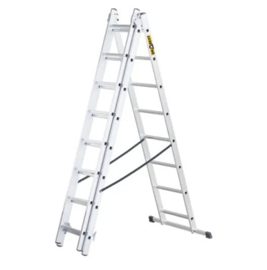 JAKS Multifunkčný hliníkový rebrík 3 x 8 priečok