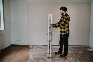 JAKS Obojstranný schodíkový rebrík 2 x 7 priečok DD7