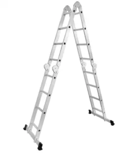JAKS Kĺbový hliníkový rebrík 4 x 4 priečky