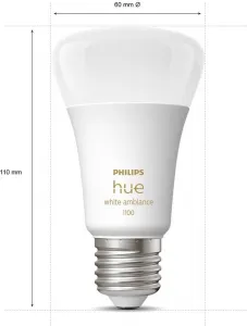 PHILIPS Hue White Ambiance 8W 1100 E27