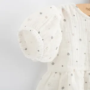 Dojčenské mušelínové šaty New Baby Zora 56 (0-3m)