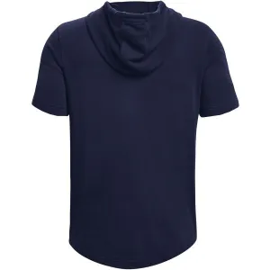 Under Armour RIVAL TERRY LC SS HD Pánska fitness mikina, tmavo modrá, veľkosť