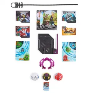 Bakugan Starter Set Special Attack S6 Dragonoid, Titanium Hammerhead, Butterclaw