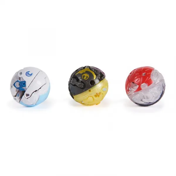 Bakugan Starter Set Special Attack S6 Dragonoid, Titanium Hammerhead, Butterclaw