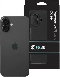 OBAL:ME Matte TPU Kryt pre iPhone 16 Plus, čierny