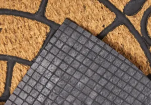 Rohožka Mix Mats béžová / čierna