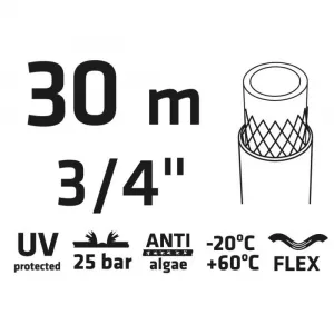 Záhradnáhadica30m,3/4PROFESSIONAL15G824VERTO