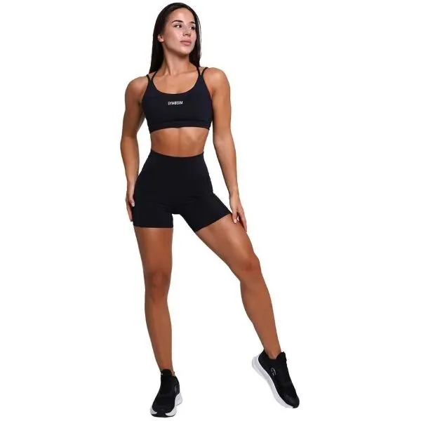 GymBeam FIT Dámske šortky, čierna, veľkosť