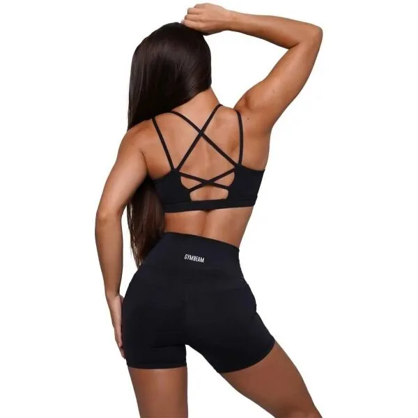 GymBeam FIT Dámske šortky, čierna, veľkosť