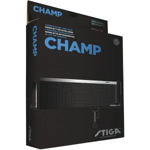 Stiga CHAMP Sieť na stolný tenis, biela, veľkosť