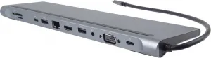PremiumCord MST Dokovací stanice USB-C Full Size vhodná pod notebook