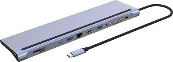 PremiumCord MST Dokovací stanice USB-C Full Size vhodná pod notebook
