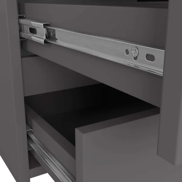 Ak furniture Komoda CL6 100 cm grafitově šedá