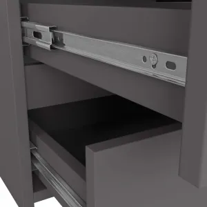 Ak furniture Komoda CL6 100 cm grafitově šedá