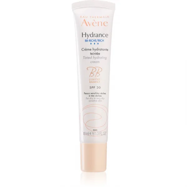 Avène Hydrance BB Rich Tinted Hydrating Cream tónovací hydratačný krém SPF 30 40 ml