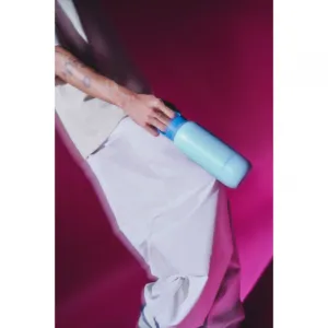 Waterdrop Thermo Steel All-Purpose termofľaša bez viečka Pastel Turquoise 600 ml