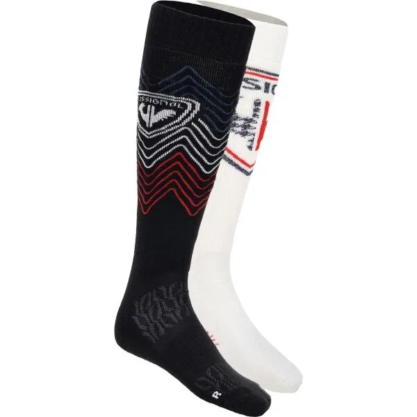Rossignol ROOSTER 2P X3 W Lyžiarske podkolienky, čierna, veľkosť