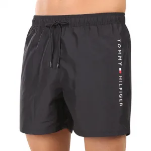 Pánske plavky Tommy Hilfiger čierné (UM0UM03258 BDS) M