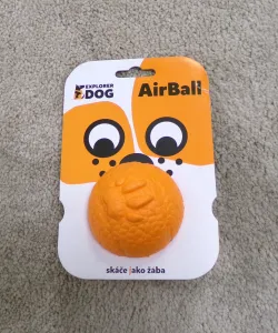 EXPLORER DOG AirBall Oranžový 8 cm