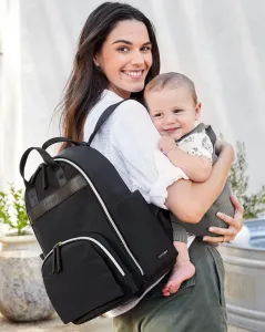 SKIPHOP Prebaľovacia taška-batoh Skip Hop Envi-Luxe Black