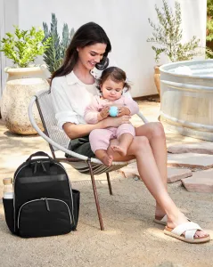 SKIPHOP Prebaľovacia taška-batoh Skip Hop Envi-Luxe Black