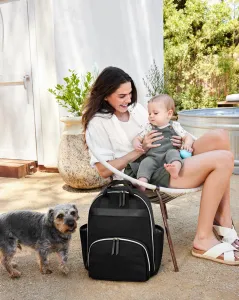 SKIPHOP Prebaľovacia taška-batoh Skip Hop Envi-Luxe Black