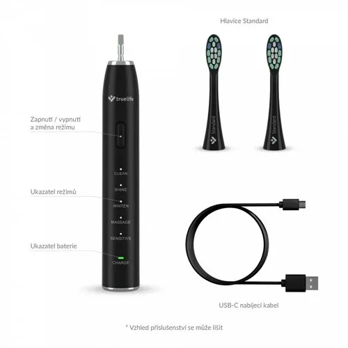 TrueLife SonicBrush SonicBrush Clean30 , čierna