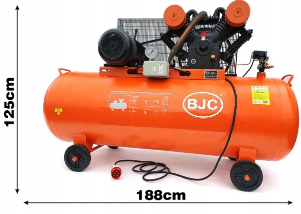 BJC Vzduchový kompresor V1,05T/12,5/500