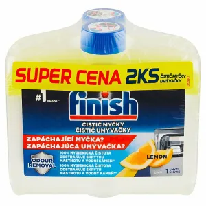 Finish čistič umývačky 2x250ml DUO Lemon