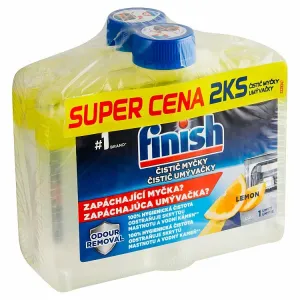 Finish čistič umývačky 2x250ml DUO Lemon