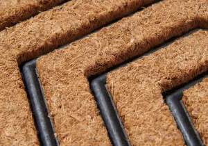 Rohožka Mix Mats Labyrinth čierna / béžová
